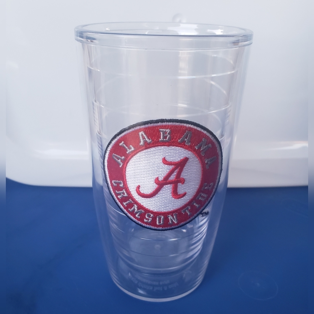 UNIVERSITY OF ALABAMA CRIMSON TIDE Tervis Tumbler 16oz NCAA COLLEGE FOOTBALL